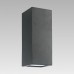 65252 BLOCK 2xLED/3W,IP44, DARK GREY, CLEAR Надворешна ѕидна светилка