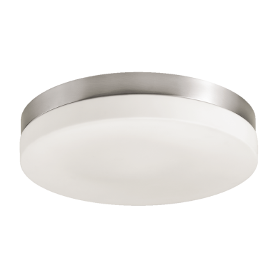 67102 Плафонска светилка PILLS 2xE27 инокс со стакло IP44 Luxera 67102 Плафонска светилка PILLS 2xE27 инокс со стакло IP44 Luxera