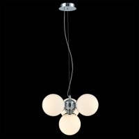 68041 OLMO 4xE27/40W,CHROME/OPAL Висечка светилка