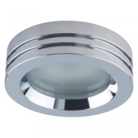 71002 DOWNLIGHT 1xGU10/50W,CHROME,IP65 Вградна светилка