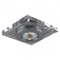 71006 DOWNLIGHT 1xGU10/50W,CHROME/CRYSTAL Вградна светилка