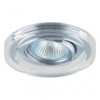 71036 DOWNLIGHT GU10/50W,CLEAR CRYSTAL K9/CHR Вградна светилка