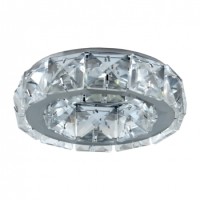 71055 DOWNLIGHT GU10/50W,CHROME Вградна светилка