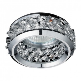 71061 DOWNLIGHT GU10/50W,CHROME Вградна светилка